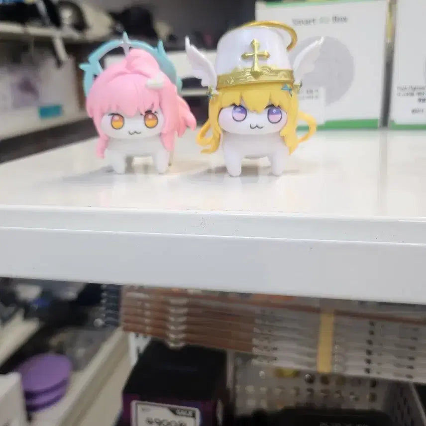 [BUNJANG] Cute Angel & Devil Concept Figurines (Set of 2) / 귀여운 천사 & 악마 컨셉 피규어 2종