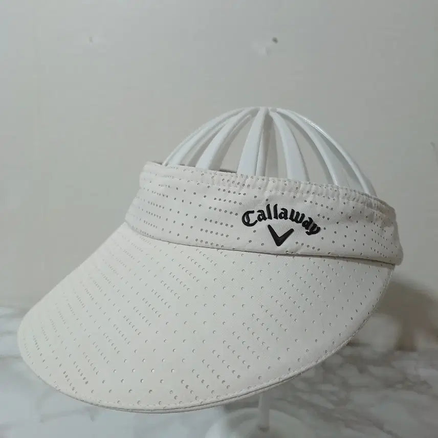 [BUNJANG] Callaway Golf Cap White (26F31) / 캘러웨이 골프모자 창모자 화이트 (26F31)
