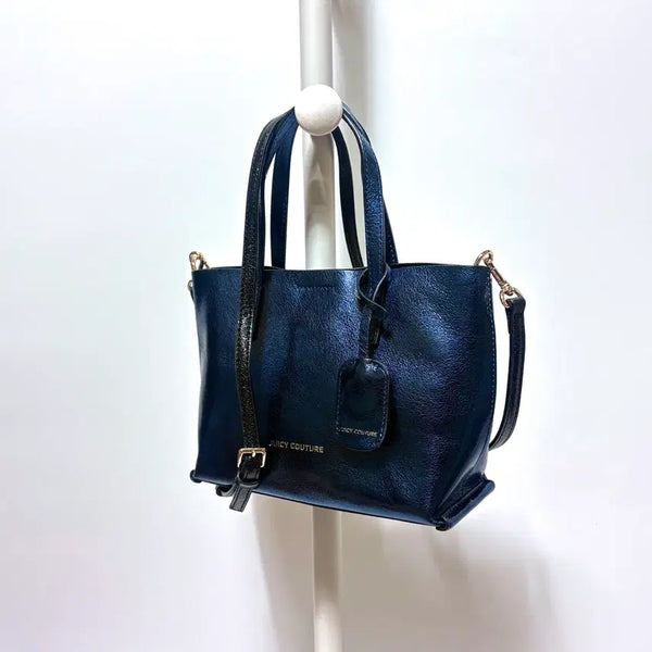 [BUNJANG] Juicy Couture Cowhide Leather 3-Way Tote, Shoulder, and Crossbody Bag / 쥬시꾸뛰르 소가죽 3way 토트 & 숄더 & 크로스백