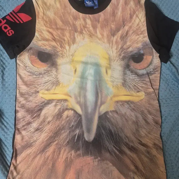 [BUNJANG] Adidas Originals Eagle Graphic T-Shirt / 아디다스 오리지널 독수리 티셔츠  95-100