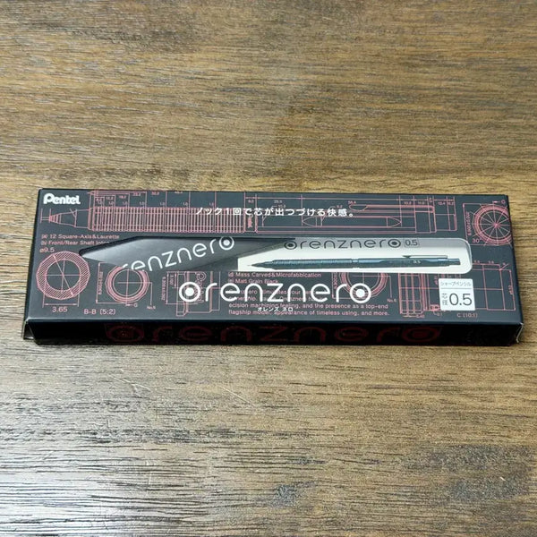 [BUNJANG] Pentel Orenznero 0.5mm Mechanical Pencil Case (Empty) with Warranty Card / 펜텔 오렌즈네로 0.5 빈케이스 + 보증서