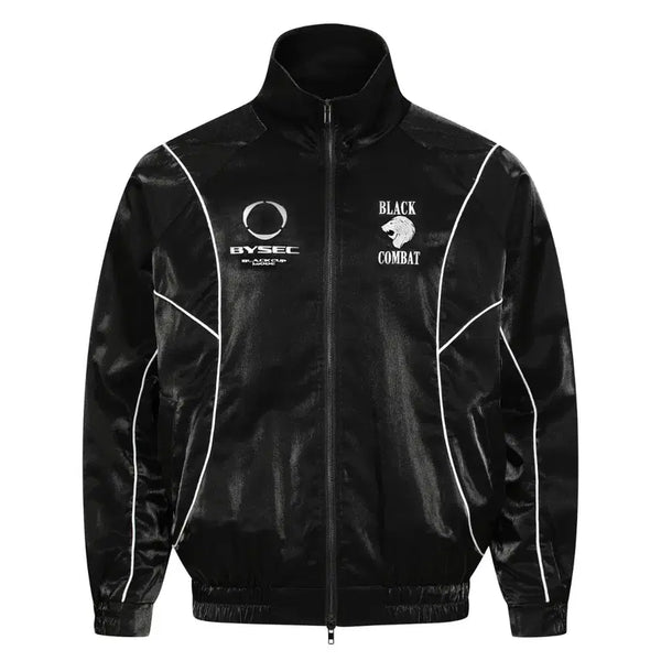 [BUNJANG] Black Combat ByJak Track Top Black L New / 블랙컴뱃 바이젝 검정 L 새상품