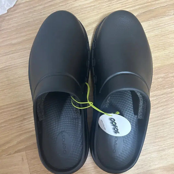 [BUNJANG] OOFOS Clog Black M8W10 / 우포스 클로그 블랙 M8W10 265~270