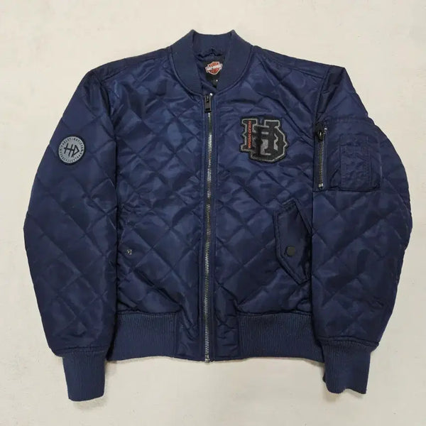 [BUNJANG] Harley-Davidson Diamond Quilting Jacket / 할리데이비슨 다이아몬드 퀼팅 자켓 급처