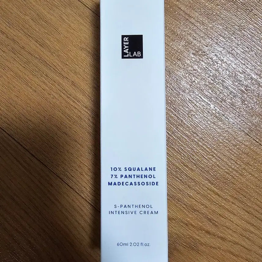 [BUNJANG] Layer Lab S-Panthenol Intensive Cream 60ml / 레이어랩 S-판테놀 인텐시브 크림 60ml