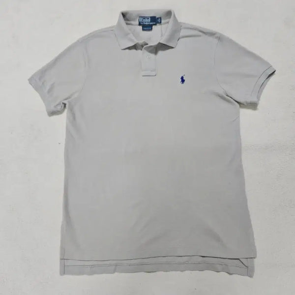 [BUNJANG] Polo Ralph Lauren Grey PK Short Sleeve Polo Shirt / 폴로 랄프로렌 그레이 pk 반팔 카라티 급처