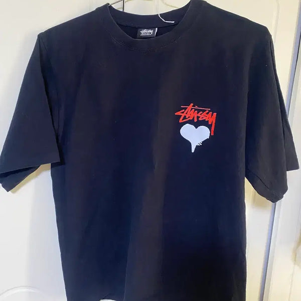 [BUNJANG] Stussy Black T-Shirt / 스투시 반팔티 블랙 티셔츠 팝니다