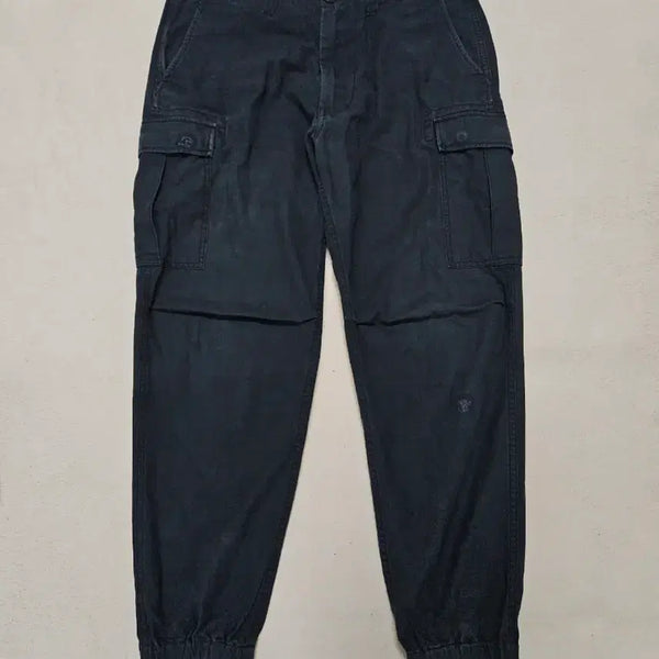 [BUNJANG] BAPE Retro Custom Damage Cargo Jogger Pants / 베이프 레트로 데미지 커스텀 카고 조거 팬츠 급처