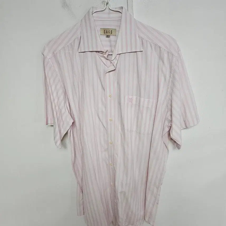 [BUNJANG] Daks Men's Short Sleeve Shirt / 닥스 남성 반팔 셔츠 100L@9932