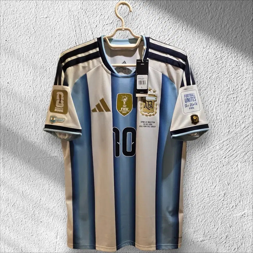[BUNJANG] Argentina 2026-2028 Home Messi Player Version Jersey (Final Full Patch) - Size L / 아르헨티나 26-28 홈  메시 국내 L (월드컵 결승풀패치)