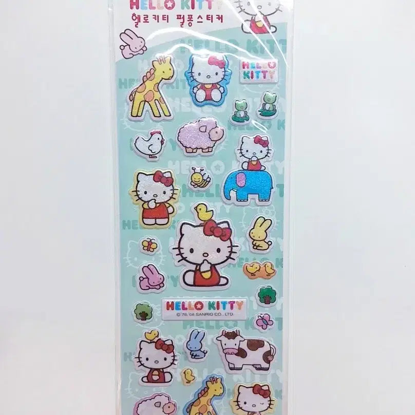 [BUNJANG] Hello Kitty Pearl Stickers / 고전 키티스티커