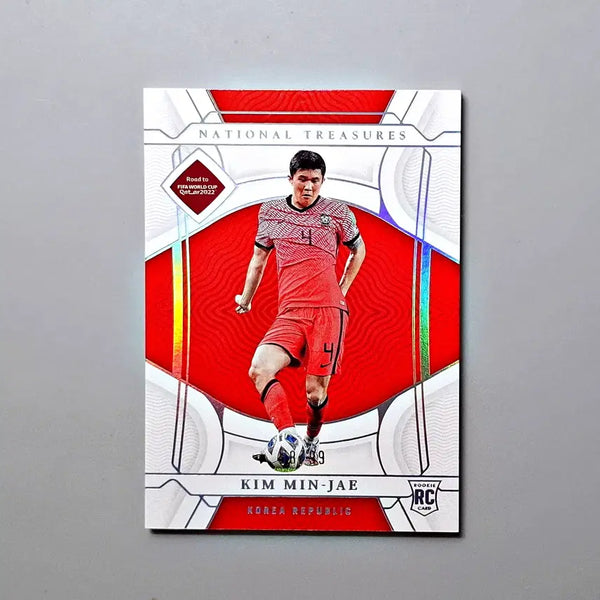 [BUNJANG] Kim Min-jae 2024 National Treasure Rookie Limited Edition (99) National Team Version Football Card / 김민재 루키 99한정 2024 내셔널 트레저 국대버전 해외축구 뮌헨 국대