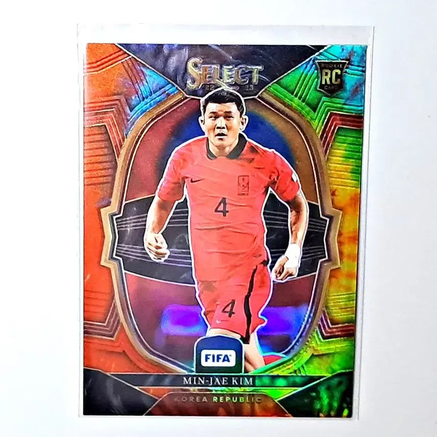 [BUNJANG] Kim Min-jae 2022 Panini Select Rookie Tie-Dye Prism #49 Limited Edition Soccer Card / 김민재 루키 49한정 타이다이프리즘 2022 파니니 셀렉트 뮌헨 국대 해외축구