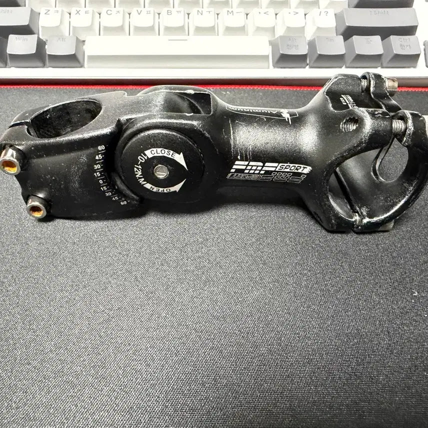 [BUNJANG] Adjustable Bicycle Stem 110mm +/-60 Degrees / 각도조절 스템 110/+-60도