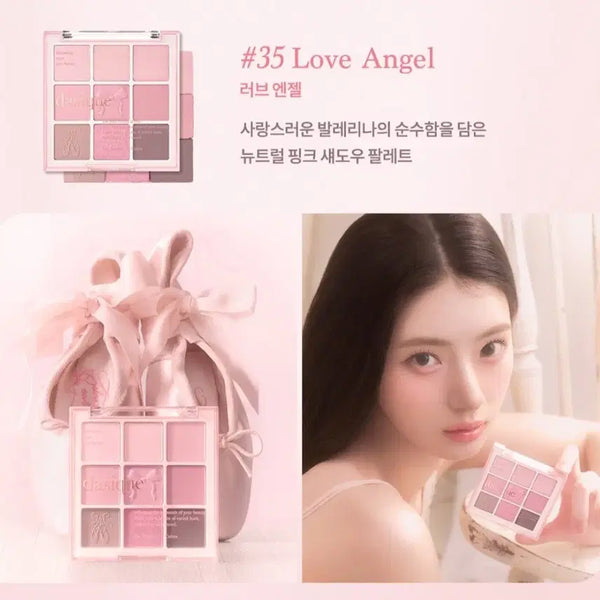 [BUNJANG] Dasique Shadow Palette 35 Love Angel / 데이지크 섀도우 팔레트 35 러브 엔젤 봄웜 여쿨 갈웜 겨쿨 라이트 브라이트 페일 뮤트 클리어 트루 딥 페일