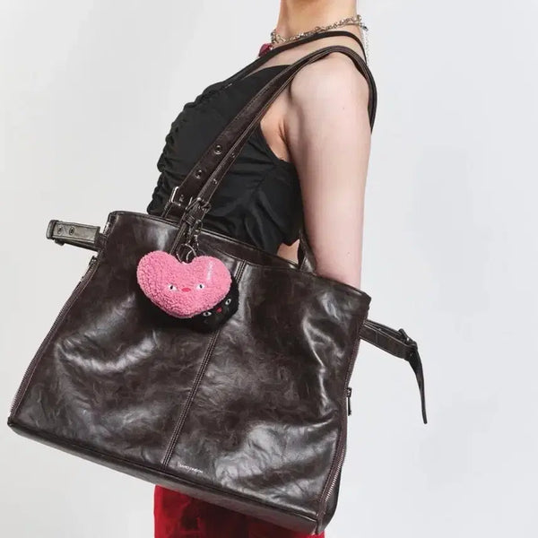 [BUNJANG] Seymourondo Zipper Shoulder Bag L / 세이모온도 지퍼숄더백 L