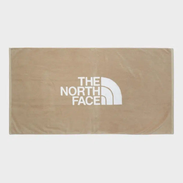 [BUNJANG] The North Face Logo Beach Towel Beige / 노스페이스 로고 타올 / 비치타올 베이지
