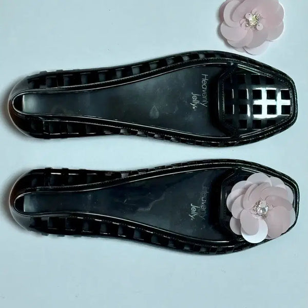 [BUNJANG] Heavenly Jelly Shoes Black 255 / 헤븐리 젤리 슈즈 255