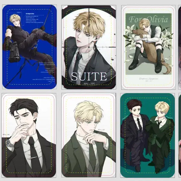 [BUNJANG] Diaphanic Symphony Illustration Card Set (10 Types) by Ginger Tweet Artist / 디아포닉 심포니아 일러스트 카드 10종 세트 비공굿 진저 트윗 작가님
