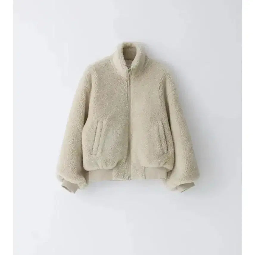 [BUNJANG] Venet Bear Blouson Cream / 베뉴엣 Bear blouson cream