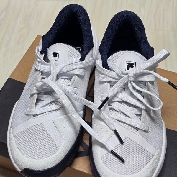 [BUNJANG] Fila Fire Ace Tennis Shoes White / 휠라 운동화 테니스화 화이트 1번 신음