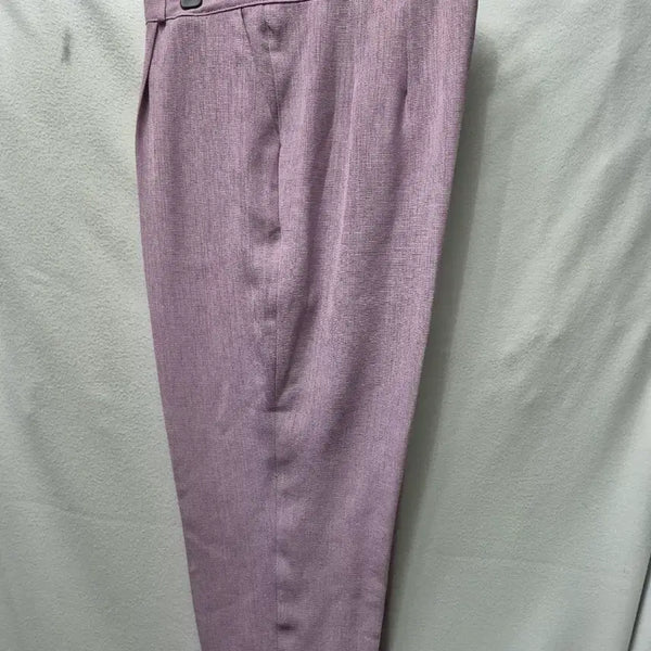 [BUNJANG] Plus Size Summer Slacks Pants Lilac Purple 38 Inch / 빅사이즈 여름 슬랙스 바지 개당 새바지 38인지