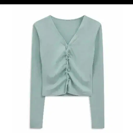 [BUNJANG] Mint Twist V Neck Two-Way Cardigan / 민트 꼬임 브이 투웨이 가디건