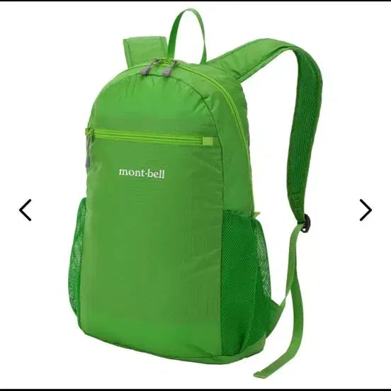 [BUNJANG] Montbell Packable Light Bag Backpack 10L Green / 몽벨 백팩 포켓터블 라이트백 그린 10L