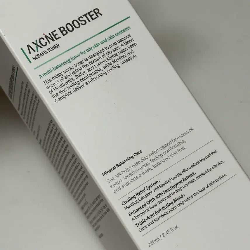 [BUNJANG] Be More Tes Evil God Booster Sebafix Trouble Cool Paste Toner 250ml / 베몽테스 악신 부스터 세바픽스 트러블 쿨파스 토너 250ml