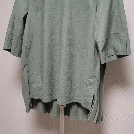 [BUNJANG] Raphael Ma Rayon Blend Short Sleeve Shirt Mint / 새상품)) 라파엘 마 레이온 혼방 반팔 셔츠 민트색