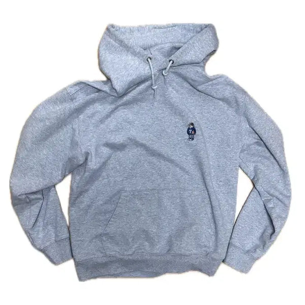 [BUNJANG] Yale Melange Grey Hoodie / 예일 후드티 멜란지 그레이