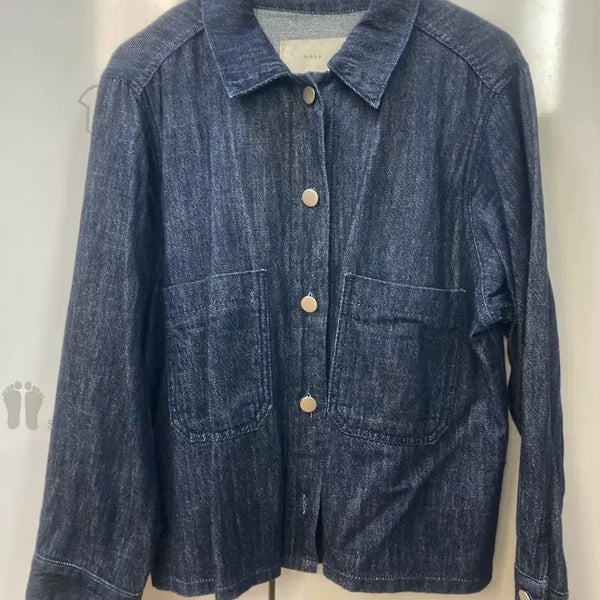 [BUNJANG] Raw Denim Shirt / 생지 청 데님 셔츠