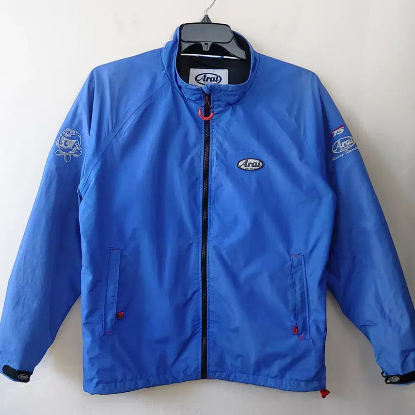 [BUNJANG] Arai XL Windbreaker Jacket Blue / Arai 아라이 XL 바이커 바람막이 자켓. BL. +B.