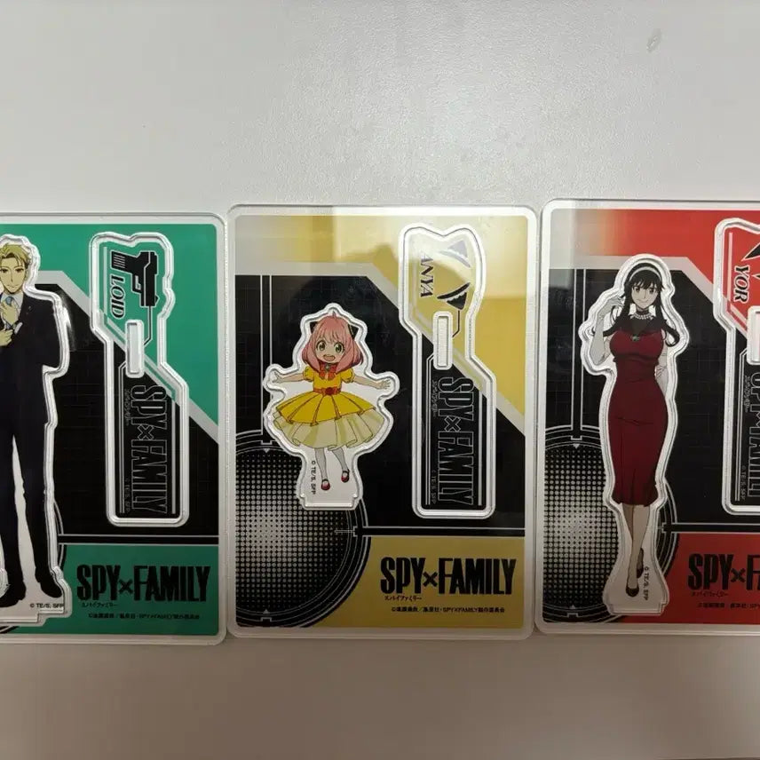 [BUNJANG] SPY x FAMILY Party Preparation Acrylic Stand Bundle Set / 스파이 패밀리 파티준비 아크릴 스탠드 일괄판매