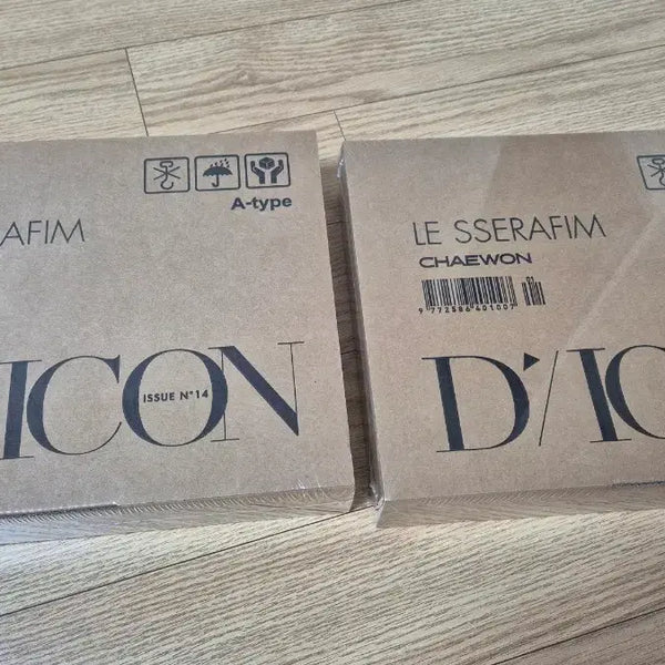 [BUNJANG] LE SSERAFIM Chaewon D'ICON Type A & B Bundle Set / 르세라핌 채원 D'ICON  A타입 B타입(일괄)