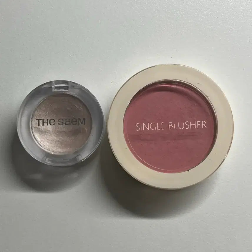 [BUNJANG] The Saem Single Blusher Rose Ribbon / 더샘 싱글 블러셔 로즈리본