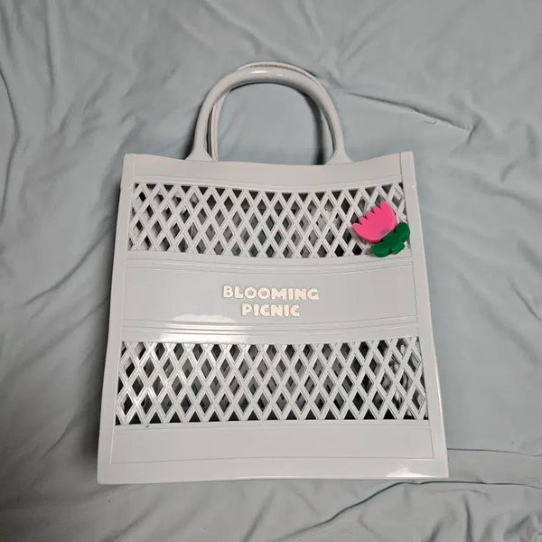 [BUNJANG] Wiggle Wiggle Jelly Bag Pastel Mac / 위를위글 젤리백 파스텔맥 비치백