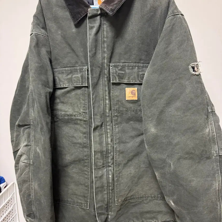 [BUNJANG] Carhartt Sandstone Traditional Coat C26 MOS / 칼하트 샌드스톤 트래디셔널 코트 (모델명: C26 MOS)