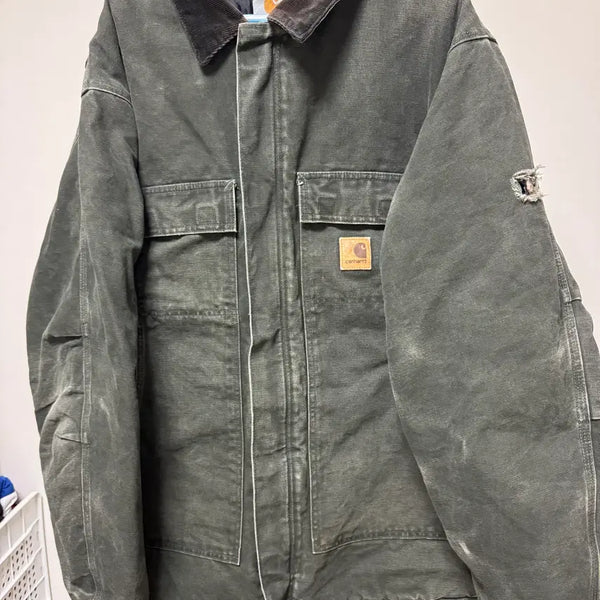 [BUNJANG] Carhartt Sandstone Traditional Coat C26 MOS / 칼하트 샌드스톤 트래디셔널 코트 (모델명: C26 MOS)