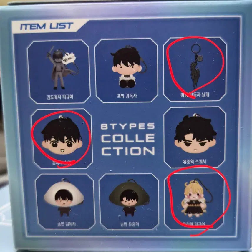[BUNJANG] Omniscient Reader's Viewpoint Keychain Set / 전지적 독자 시점 키링 판매합니다