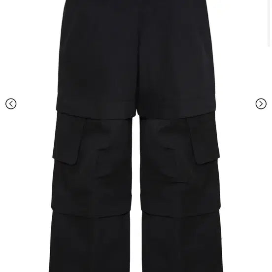 [BUNJANG] Kamien Titan Cargo Pants Size 1 Black / 카미엔 티탄 배기팬츠 1사이즈 블랙색상 판매