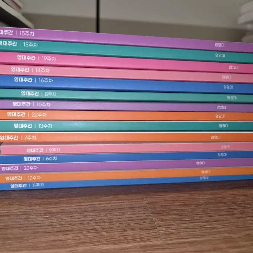 [BUNJANG] Eum Young Dae T Earth Science 1 Weekly Magazine Set (15 Volumes) / 시대인재 엄영대T 지구과학1 주간지 영대주간 15권