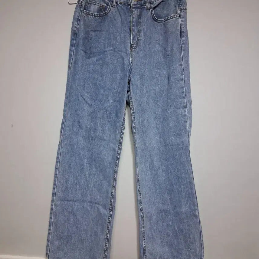 [BUNJANG] Light Wash Wide Leg Denim Pants (M) / 연청 와이드 데님 팬츠(M)