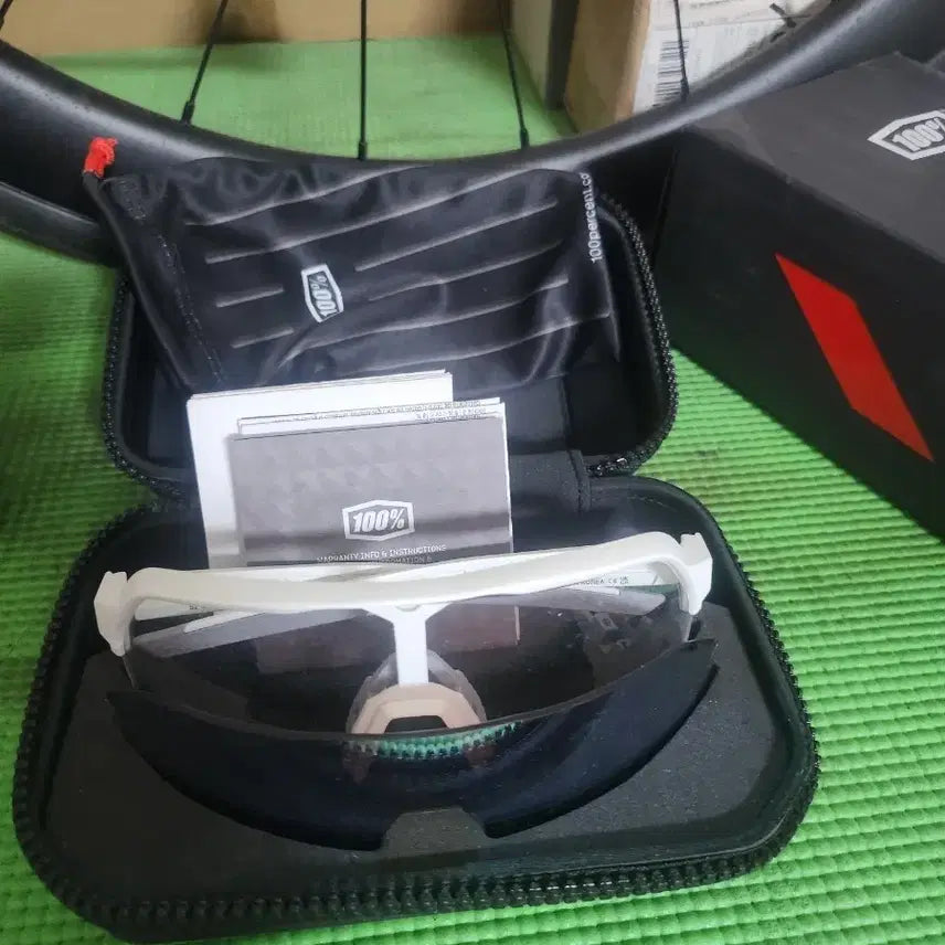 [BUNJANG] 100% S2 Sport Goggles with Case / 100% s2 스포츠 고글 케이스 포함