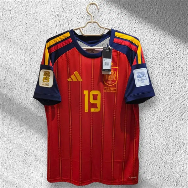 [BUNJANG] Spain 2026-2028 Home Lamela L (World Cup Final Version) / 스페인 26-28 홈  라민야말 국내  L (월드컵 결승버전)