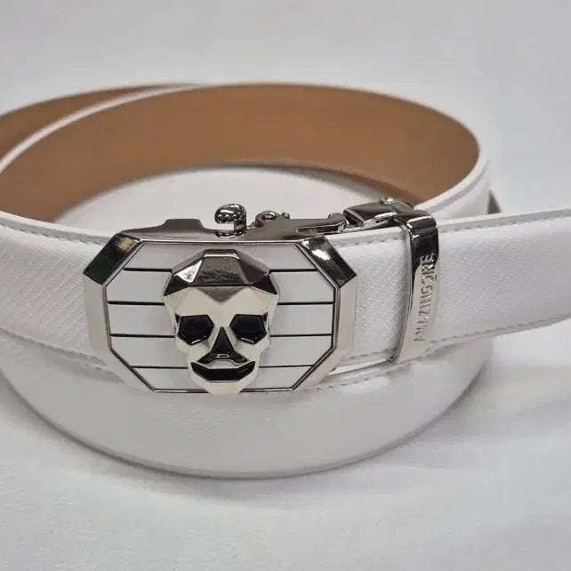 [BUNJANG] Golf Carbon Genuine Leather Automatic Belt / 골프 소가죽 자동벨트  새상품