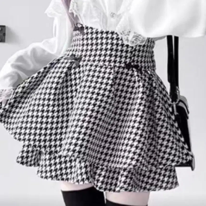 [BUNJANG] Chidori Check Pattern Skirt / 양지뢰 양산형 지뢰계 스나계 체크무늬 치도리 스커트