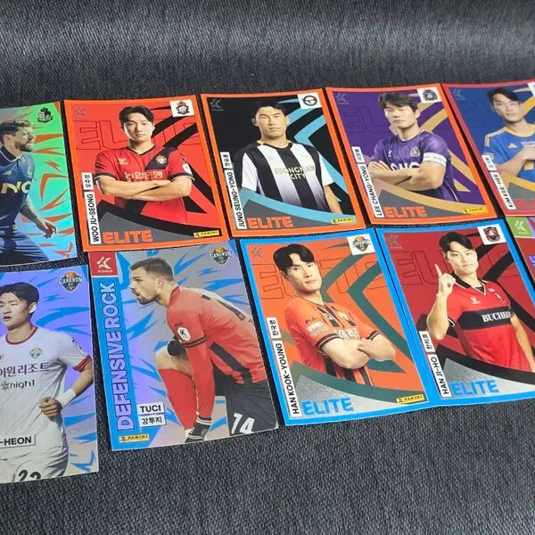 [BUNJANG] 2024 K League Panini Limited Parallel Card Set / 2024 K리그 파니니 한정 패러렐 카드 모음