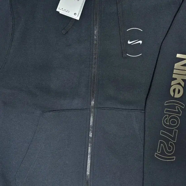[BUNJANG] Nike 1972 Hooded Zip-Up Jacket Black XL / 나이키 1972 후드 집업 검정 L