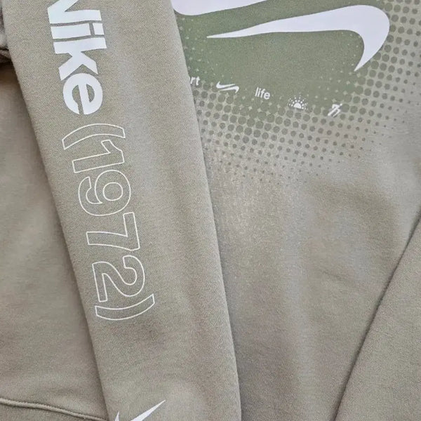 [BUNJANG] Nike 1972 Swoosh Sweatshirt Khaki L / 나이키 1972 스우시 맨투맨 카키 L